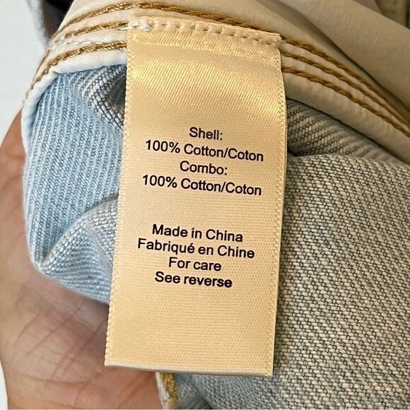 Ronny Kobo NWT! Mari Wide Leg Pant in Light Wash Size 28 - Picture 15 of 15